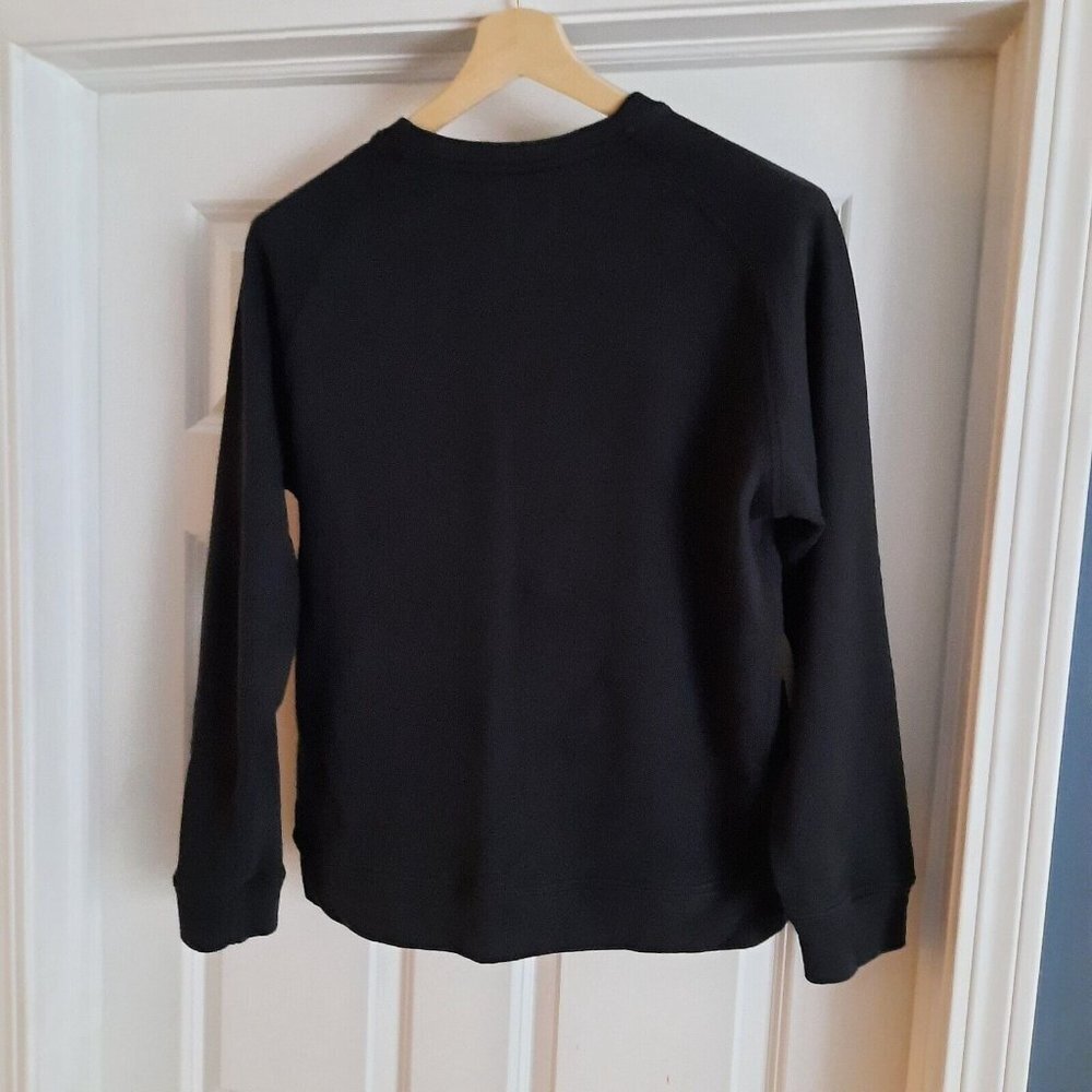 Pendleton Sweater Sweatshirt Mens Medium Black Crewneck Southwest Navajo Aztec - Picture 7 of 7